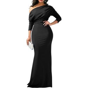 NEW Elegant Off Shoulder Formal Dress XL TALL
